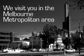 WE can visit you on site in St Kilda Road